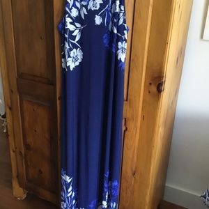 Tommy Bahama jasmine/ Carmela style halter maxi